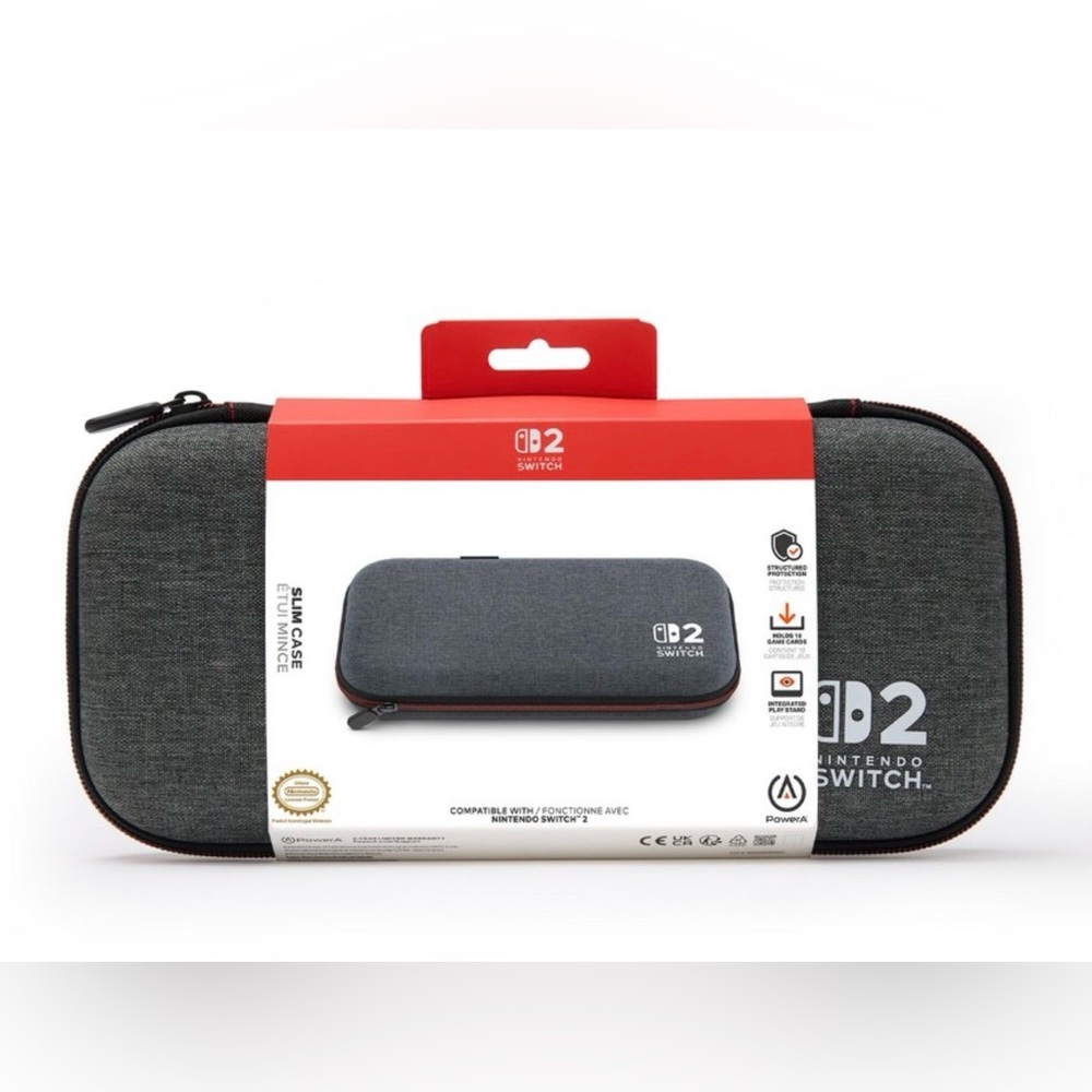 Nintendo Switch Gray Travel Case NWT